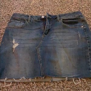denim skirt